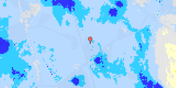 Ekstrem regn på Krarupvej 13