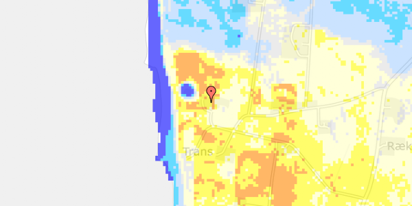 Ekstrem regn på Mollerupvej 14C