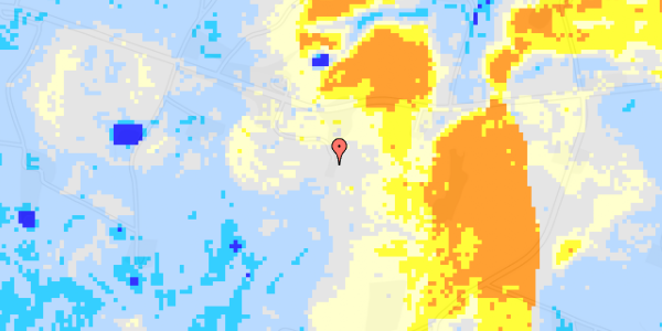 Ekstrem regn på Remmerstrandvej 26