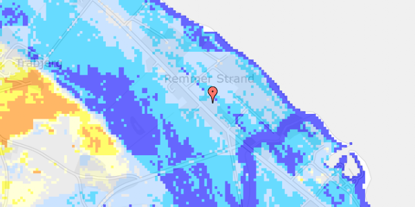 Ekstrem regn på Remmerstrandvej 109