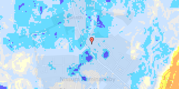 Ekstrem regn på Seminarievej 10, st. 11