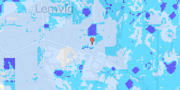 Ekstrem regn på Solbakkevej 10B