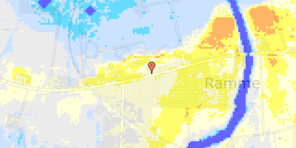 Ekstrem regn på Strøggade 42