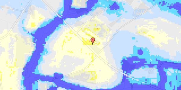 Ekstrem regn på Vilhelmsborgvej 122