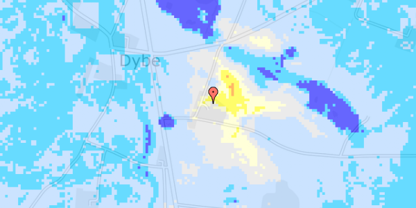 Ekstrem regn på Ærtbjergvej 3