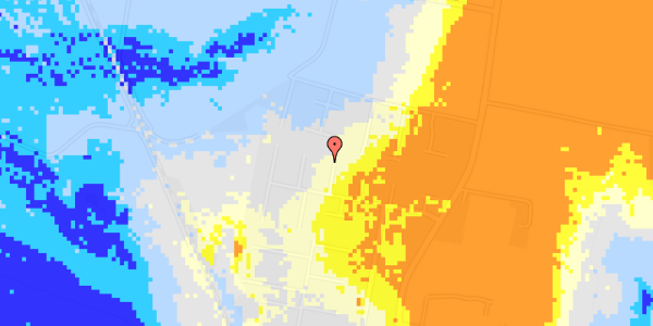 Ekstrem regn på Bakkedraget 37