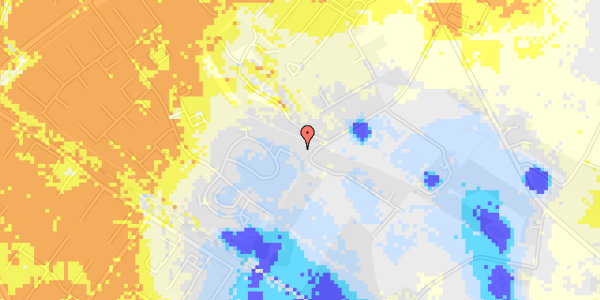 Ekstrem regn på Gotlandsgade 21