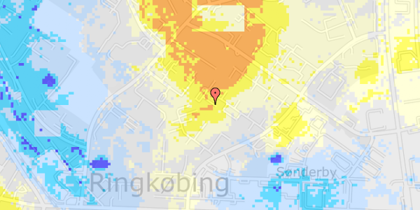 Ekstrem regn på Grønsiskenvej 37