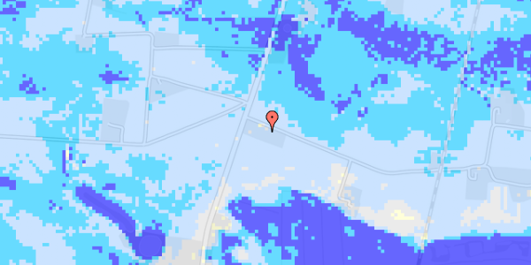 Ekstrem regn på Holstebrovej 126A