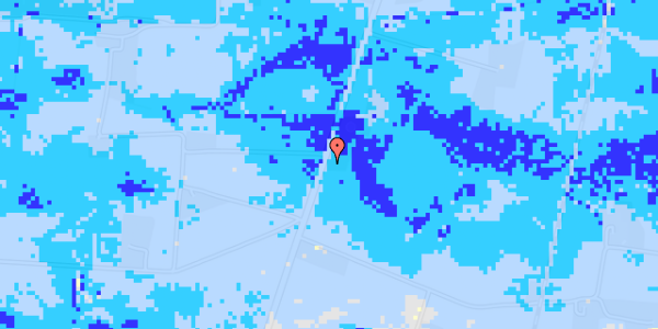 Ekstrem regn på Holstebrovej 136