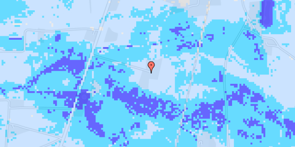 Ekstrem regn på Holstebrovej 138