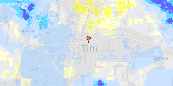 Ekstrem regn på Hovedgaden 52