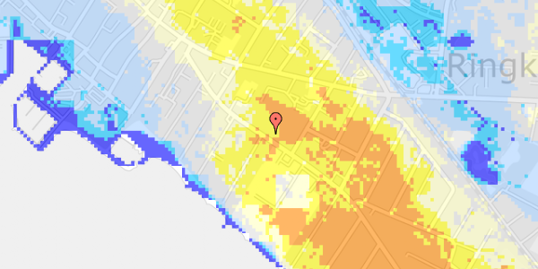 Ekstrem regn på Kongevejen 41