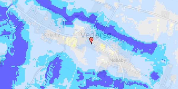 Ekstrem regn på Møllebakken 21