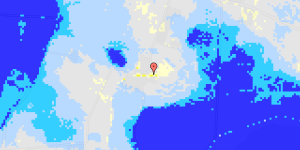 Ekstrem regn på Møllebyvej 8