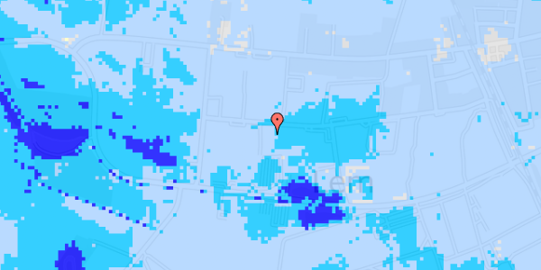 Ekstrem regn på Nylandsvej 33