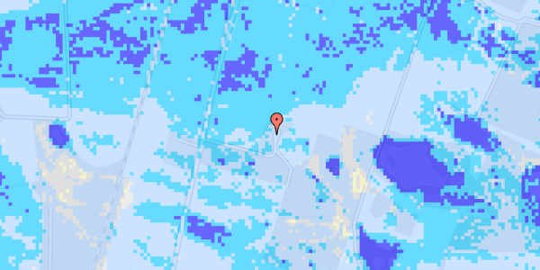 Ekstrem regn på Nørremarksvej 2