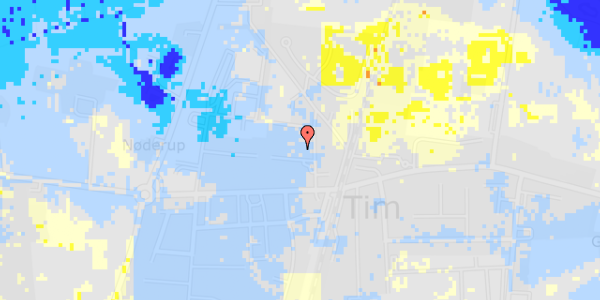 Ekstrem regn på Pradsgaardsvej 4