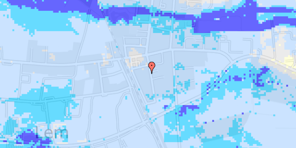 Ekstrem regn på Sdr Alle 4G