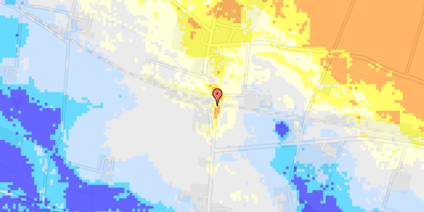 Ekstrem regn på Skraldhedevej 14