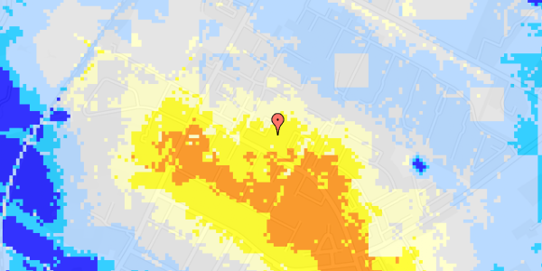 Ekstrem regn på Stenaldervej 8