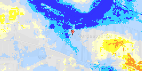 Ekstrem regn på Torstedvej 96