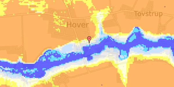 Ekstrem regn på Tovstrupvej 11