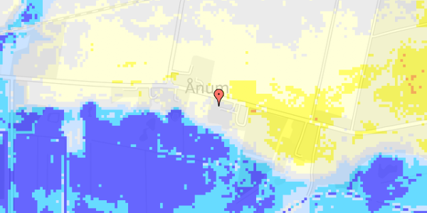 Ekstrem regn på Ånumvej 156