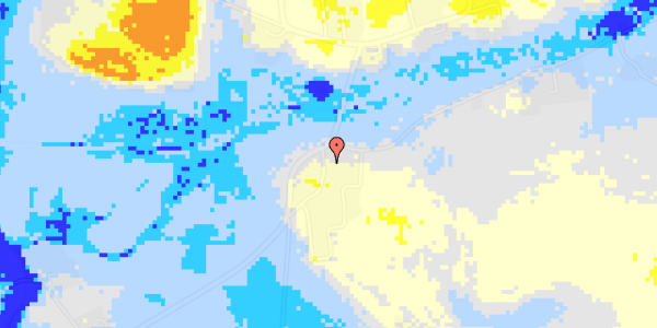 Ekstrem regn på Adelvej 6