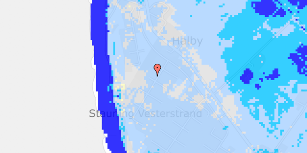 Ekstrem regn på Klitrosevej 10