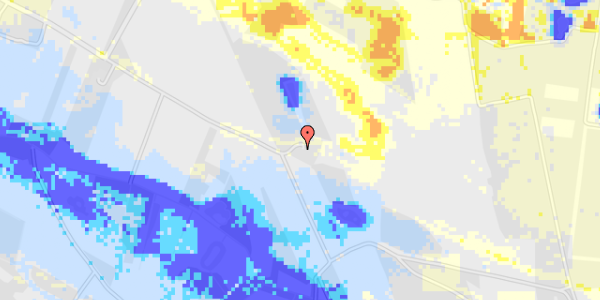 Ekstrem regn på Odderskærvej 5