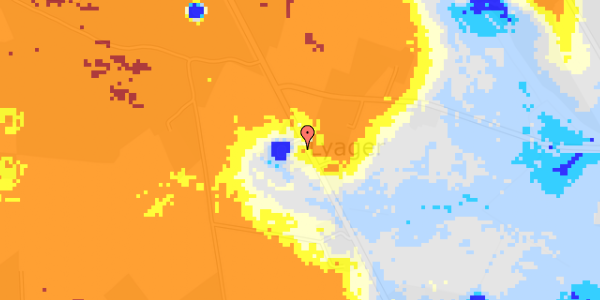 Ekstrem regn på Ringkøbingvej 27