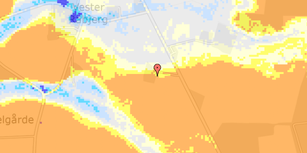 Ekstrem regn på Ringkøbingvej 31