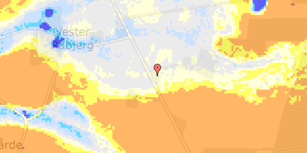 Ekstrem regn på Ringkøbingvej 52