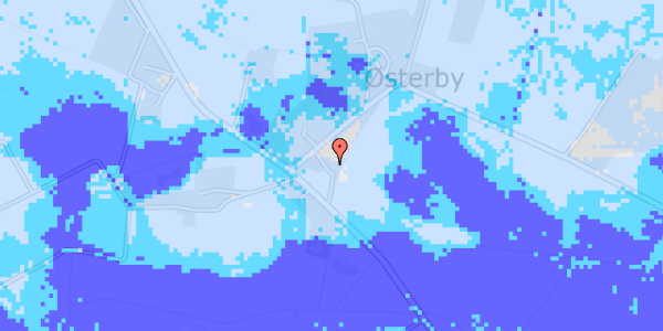 Ekstrem regn på Stauningvej 62