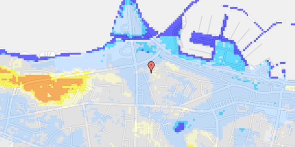 Ekstrem regn på Bjerggade 51