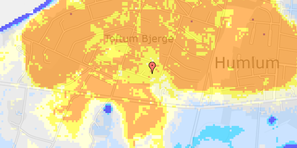 Ekstrem regn på Blåbærvej 11