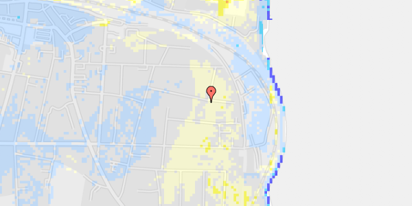 Ekstrem regn på Fredensgade 18