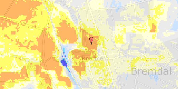 Ekstrem regn på Fredensvang 35