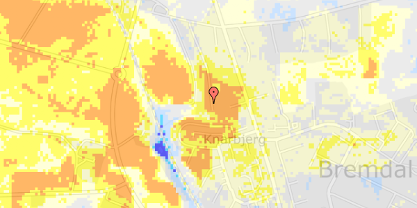 Ekstrem regn på Fredensvang 36