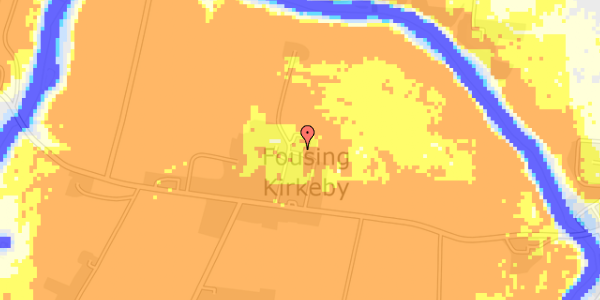 Ekstrem regn på Klostergårdsvej 12