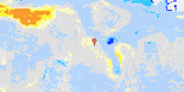 Ekstrem regn på Langgade 11