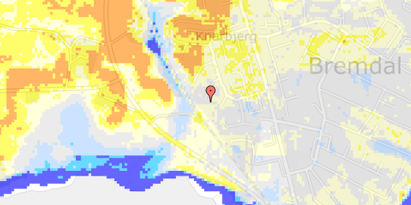 Ekstrem regn på Morelbakken 7