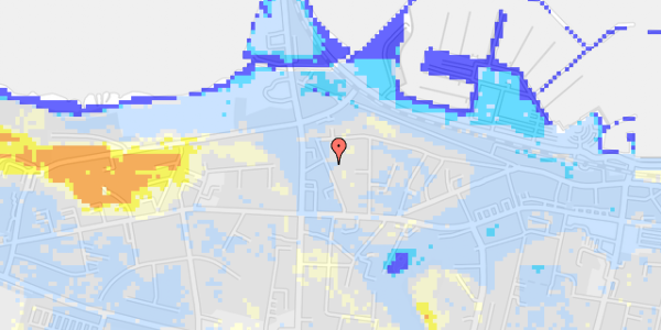 Ekstrem regn på Nordvestvej 18