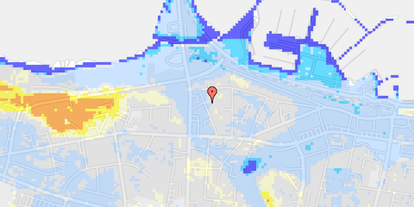 Ekstrem regn på Nordvestvej 20