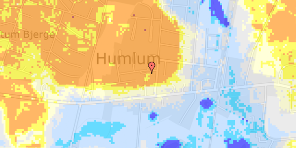 Ekstrem regn på Sandholmvej 8