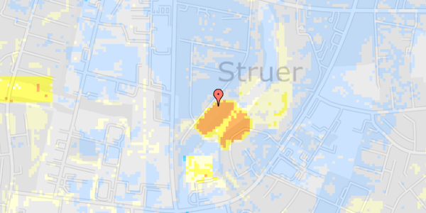 Ekstrem regn på Skrænten 25