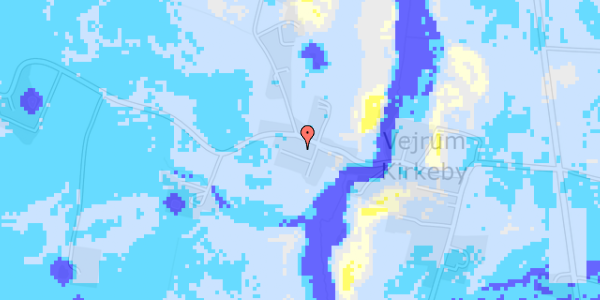 Ekstrem regn på Skt Olai Bakke 21