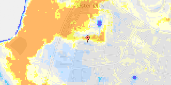 Ekstrem regn på Stentofterne 262