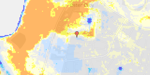 Ekstrem regn på Stentofterne 264